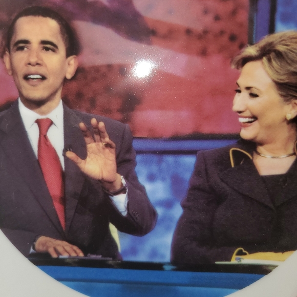 08 Democratic Primaries 1st Ed Collectible Plate - Picture 3 of 8